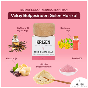 Karanfil & Kantaron Katı Şampuan 100 Gr